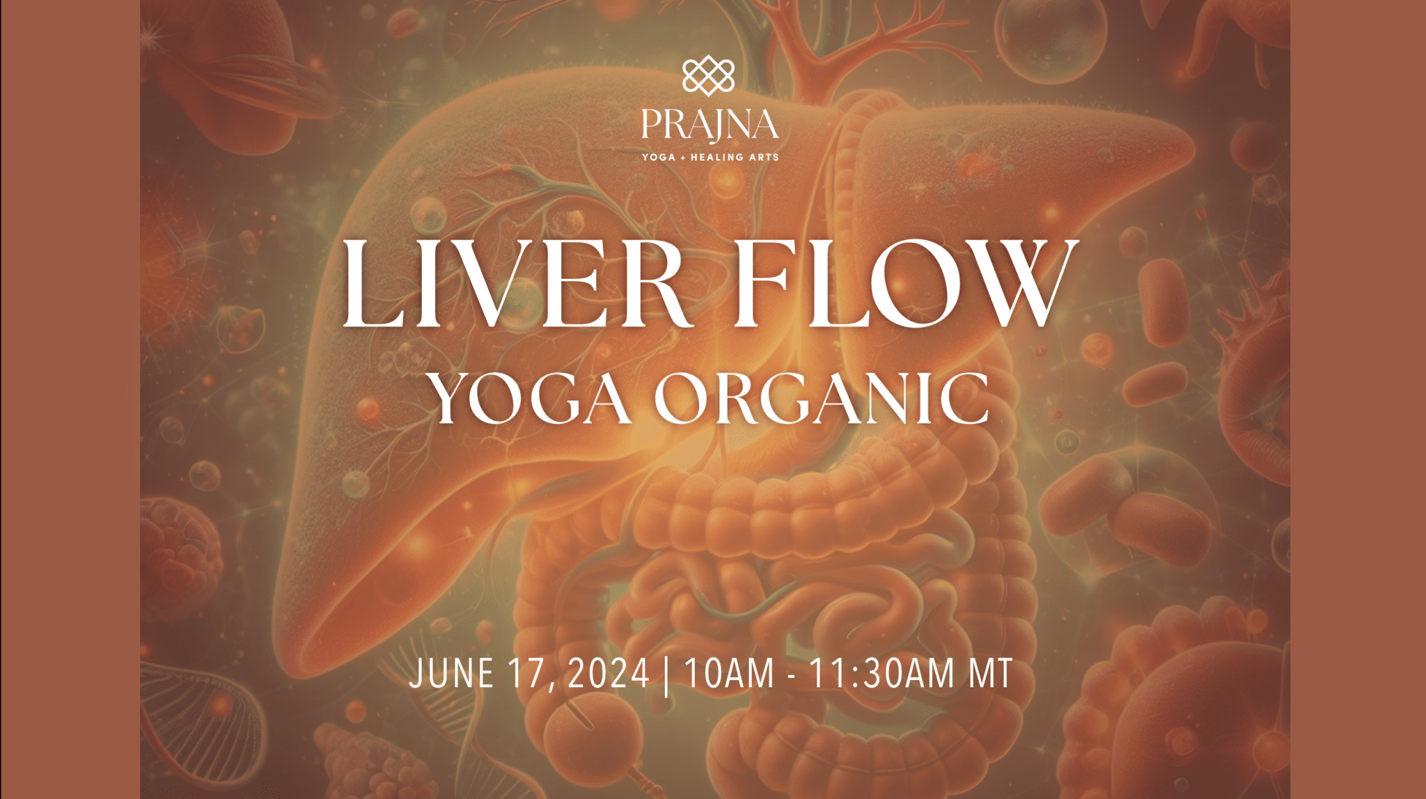 Prajla Prajna Live | Liver Flow | Online Practice | Prajna Yoga